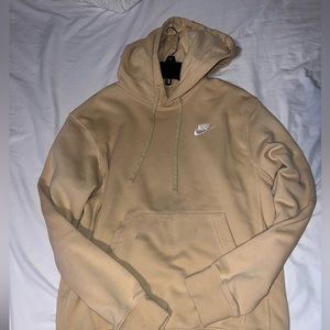 - Tan/Beige Nike Hoodie